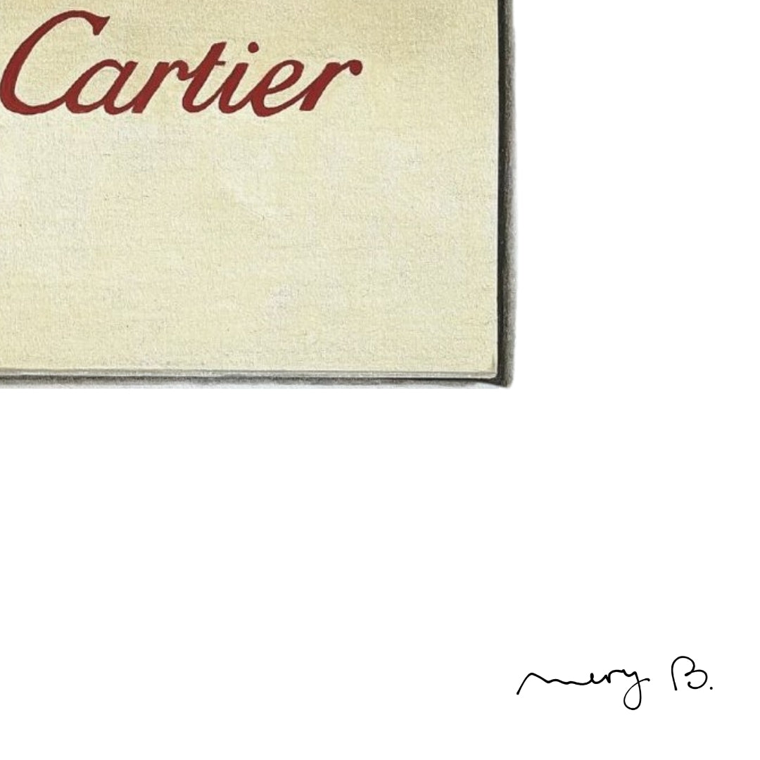 "The Cartier Matchbox", Print edition of 50